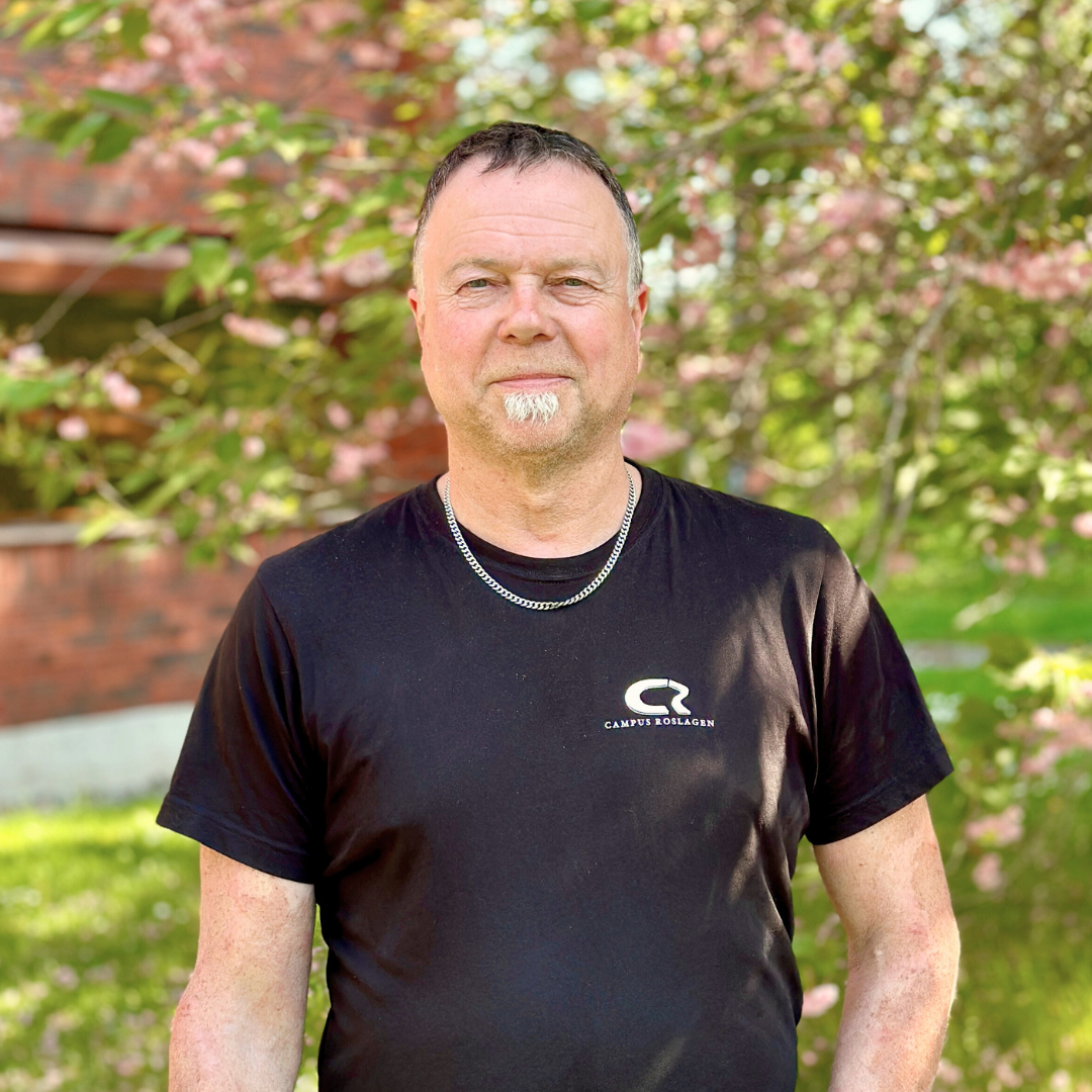 Porträtt på Campus-Gunnar.