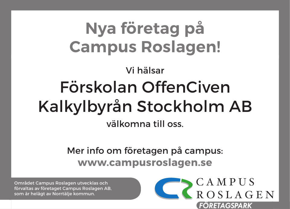 Välkomna till Campus Roslagen