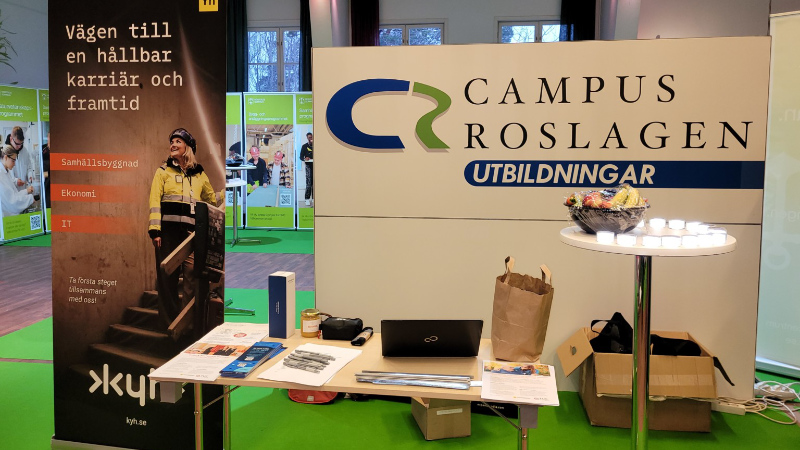 Utbildningsmässa och fika med Campus