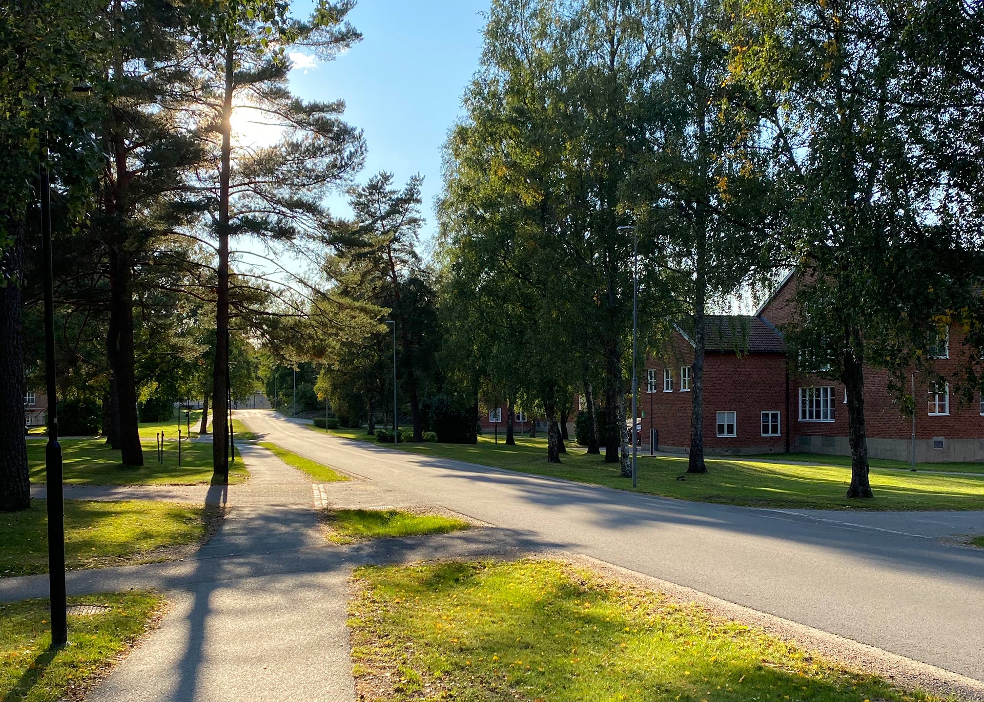 Hastighet på Campus Roslagen