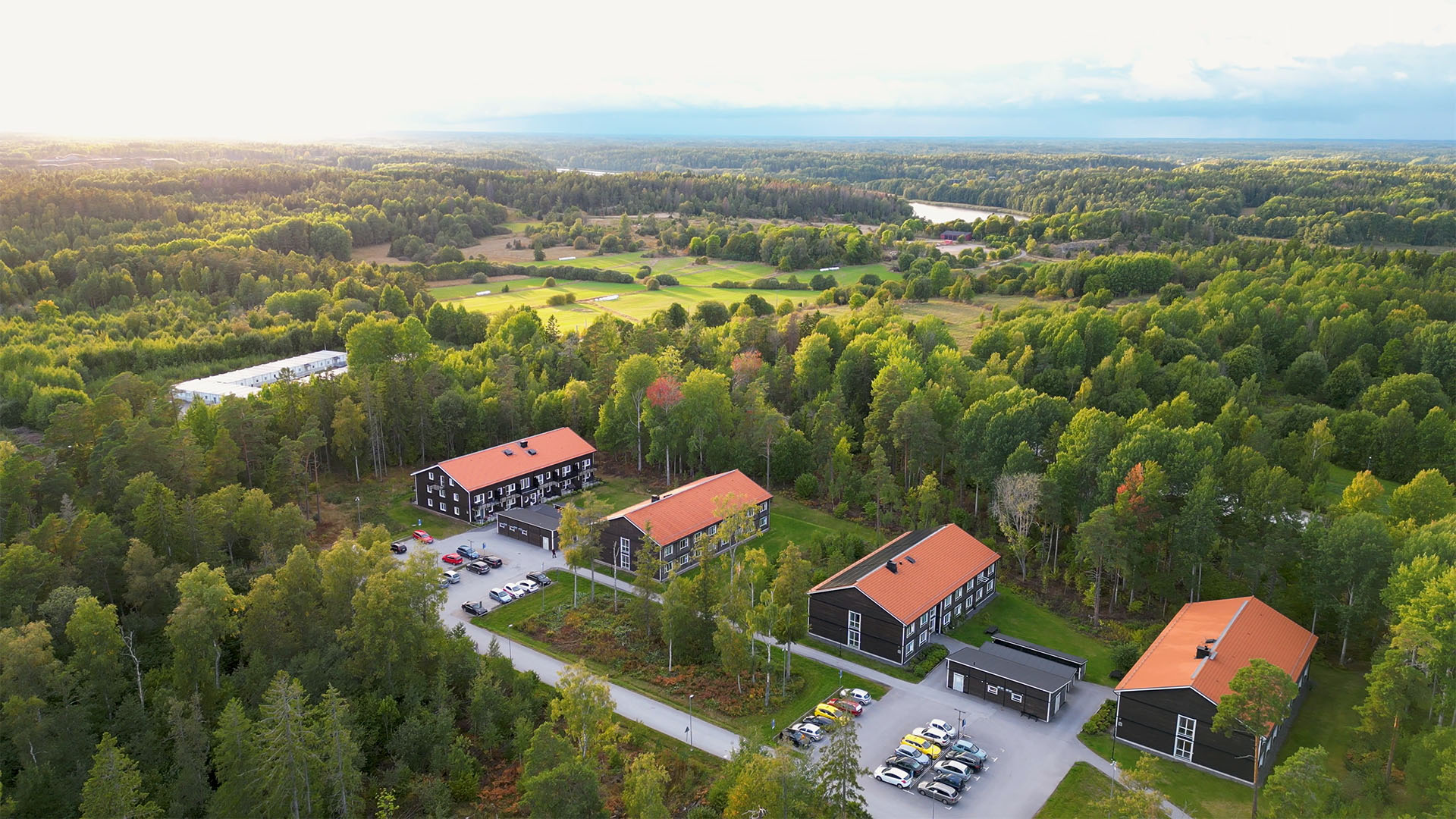 Drönarvy Campus Roslagen